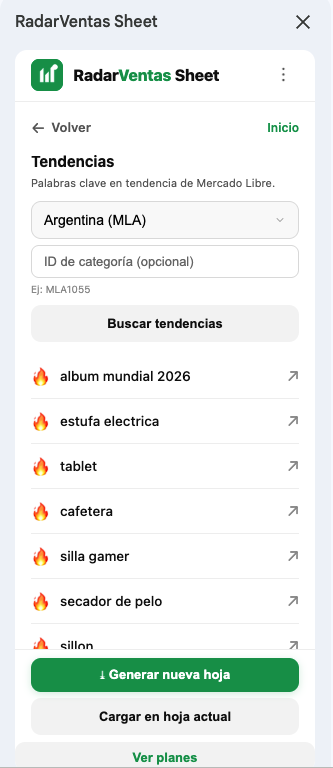 Tendencias